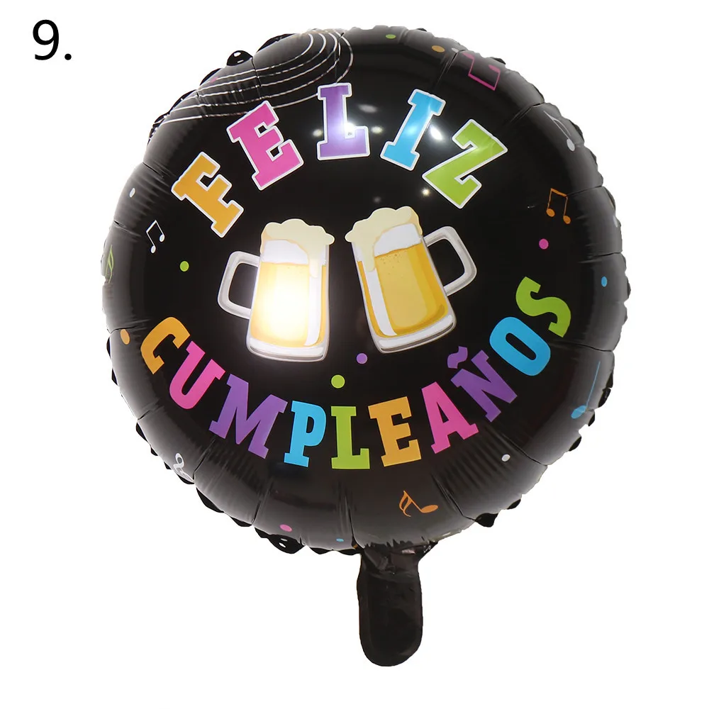 Pelicula de aluminio globos Cartoon 18inch Foil Balloon Supplies Baby Shower Gift Balloon Party Decoration For Happy Birthday