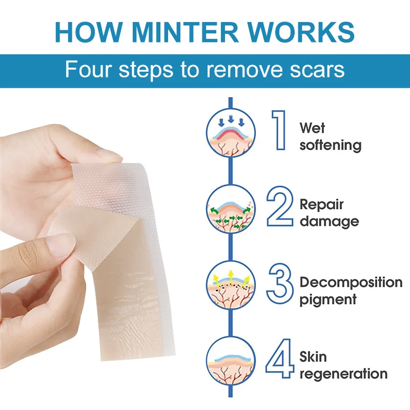 Medical-grade silicone dressing scar removal Patch Self-adhesive scar repair tape patch
