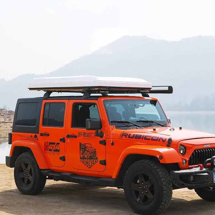 2024 hot selling outdoor camping canvas hardtop roof tent