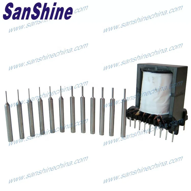 Tungsten carbide contactor coil winding nozzle