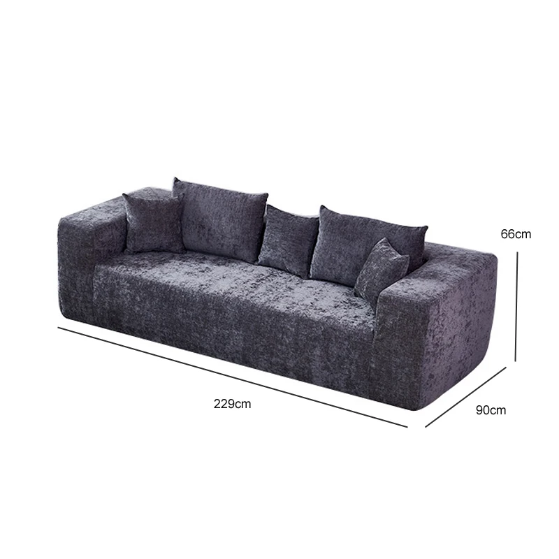 Modern Interior Vacuum Packing Compress 2 3 Seater Sofa Set Home Living Room Furniture Compressed Living Room Sofas
