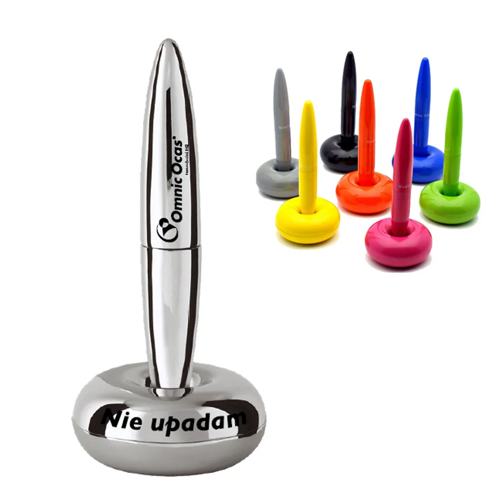 Doctor Desk Gift Set Fidget Spinner Pen Stand Customized Logo Floating Magnetic Pen With Magnetic Base