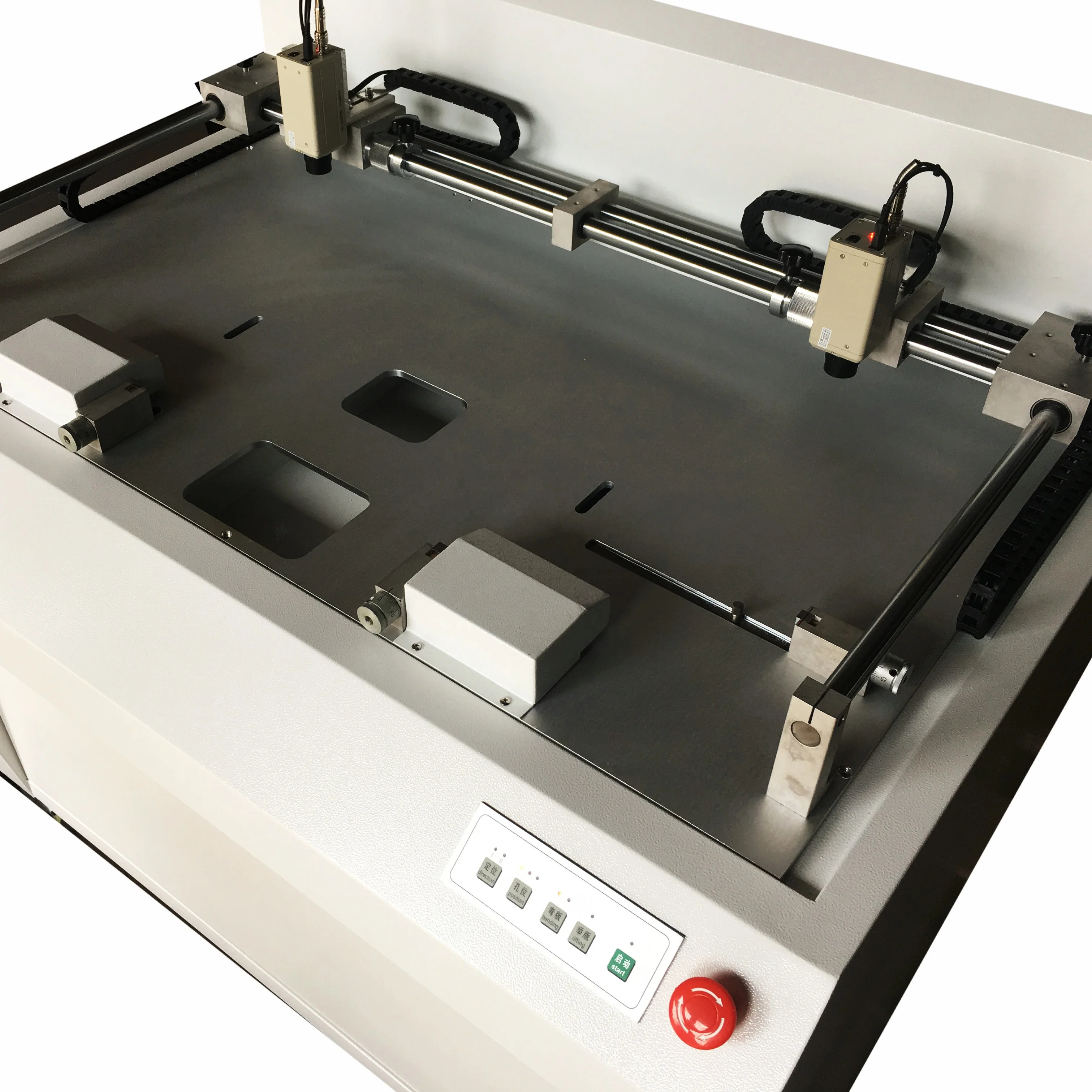 PS plate punching machine without side bend 1030X800mm CTP paired-line cross automatic reticle alignment pneumatic punch machine