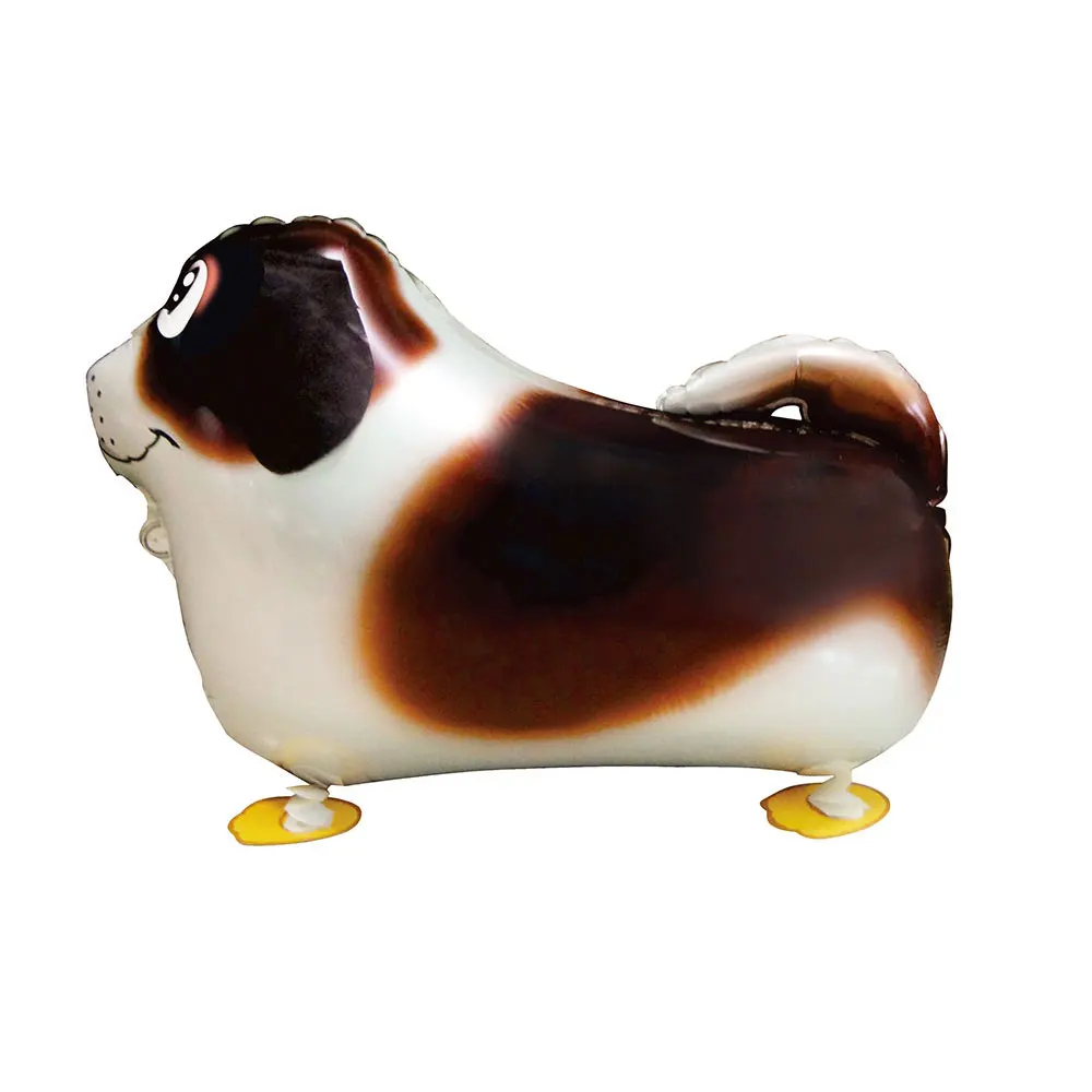 China Factory Animal Walking Foil Balloon Walking Pet Custom Shape Foil Air Balloons Decorations