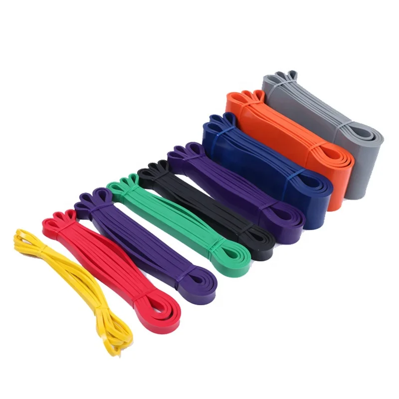 Высококачественные эластичные ленты для подтягивания латексной с индивидуальным логотипом и упаковкой растяжки тела сумка переноски