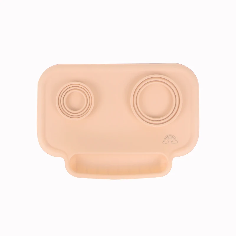 Wholesale Mini Size Bpa Free Silicone Feeding With Strong Suction Cup Baby Placemat