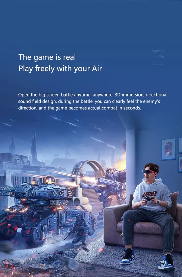 Portable Video Recorder Glasses Game Console Glasses Vr Simulator Mobile Cinema