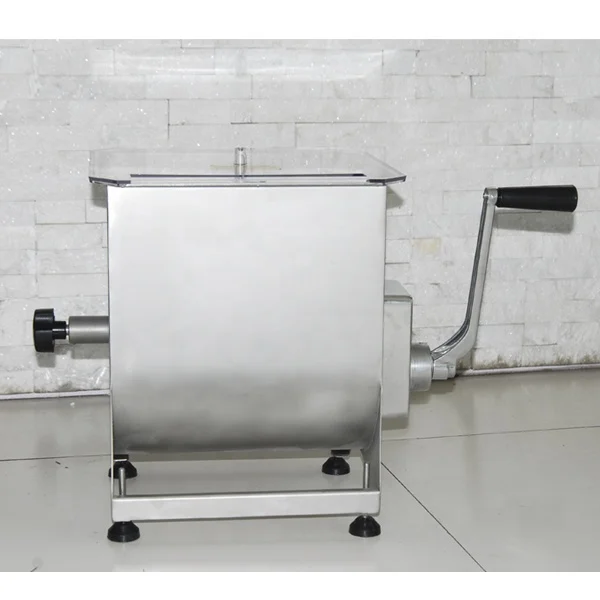 
20LBS commercial stainless steel sausage used homemade meat mixer 