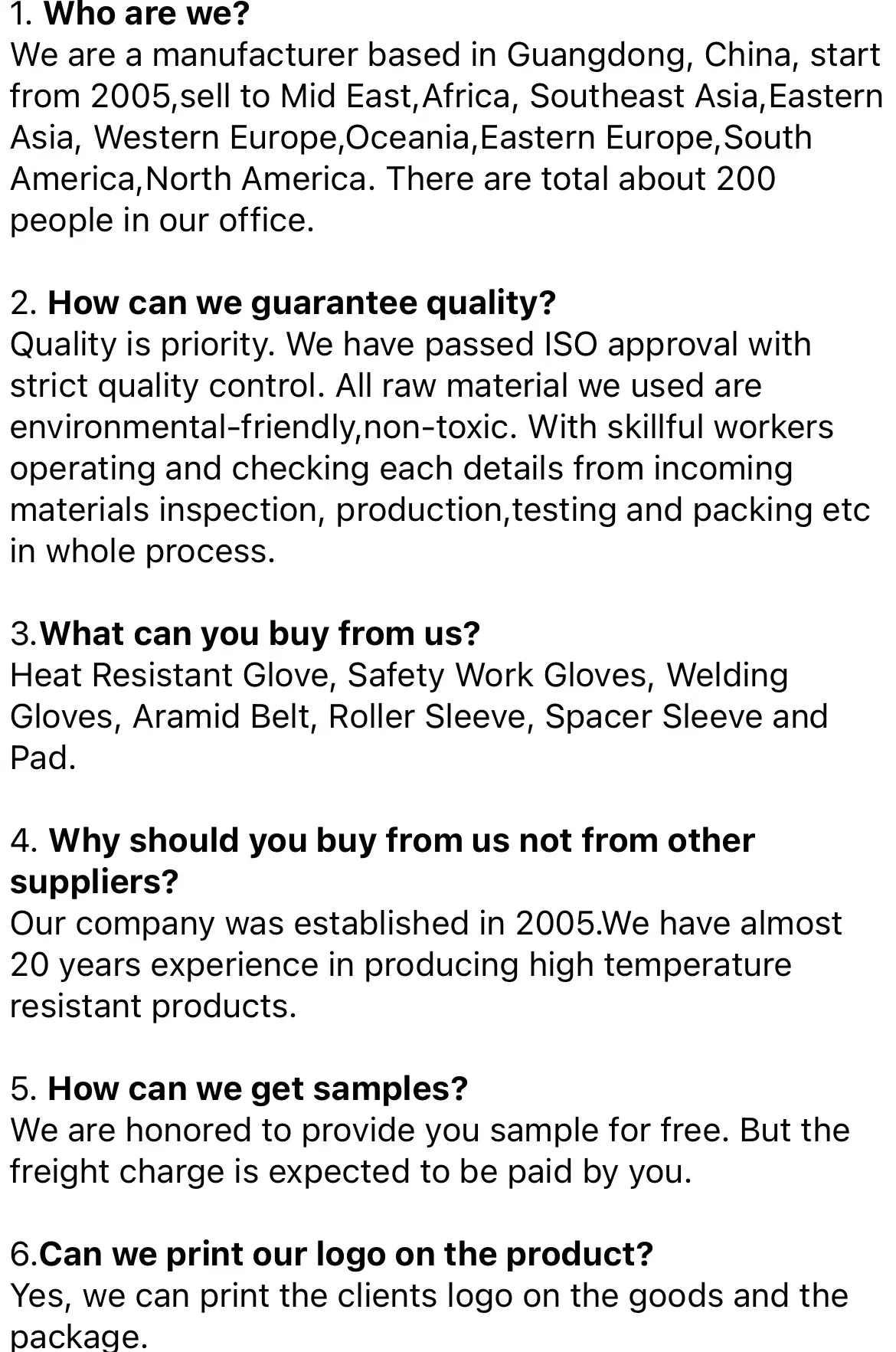FAQ