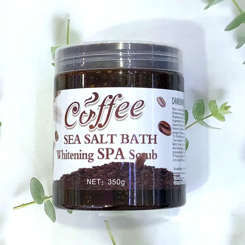 Hot Selling Salt Scrub Face Scrub Natural Exfoliating Skin Whitening Coffee Charcoal Coconut Honey Sugar Body Scrub