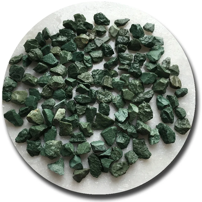 stone chips green decorative landscape gravel
