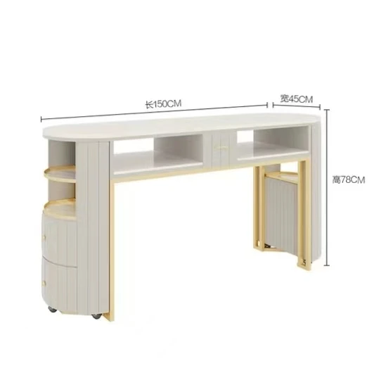 Cheap Nail Salon Furniture Set Manicure Nail Table and Chair Set Nails Table Salon Manicure Furniture