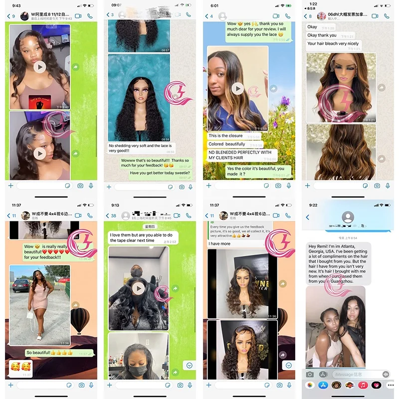 Clj Wholesale Cheveux Transparent Cuticle Aligned Brazilian 13X4 Deep Wave Wigs Human Hair Lace Front Virgin For Black Women