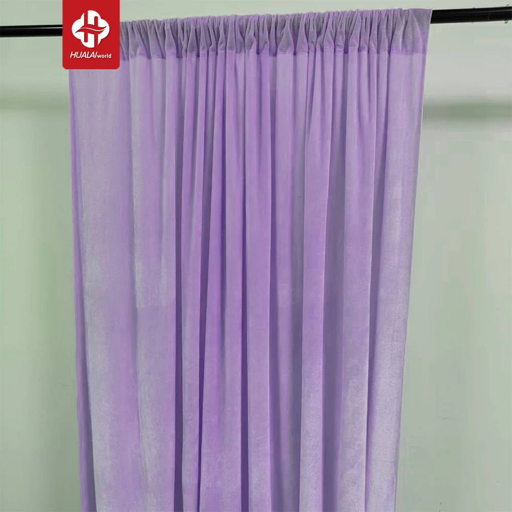 purple,black ,red and light blue  multi color velvet backdrop for photography wedding stages decoration for party