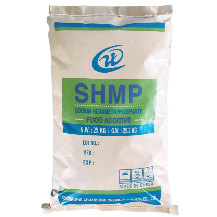 CD chem manufacturers direct sales of granular sodium hexametaphosphate for the addition of seafood