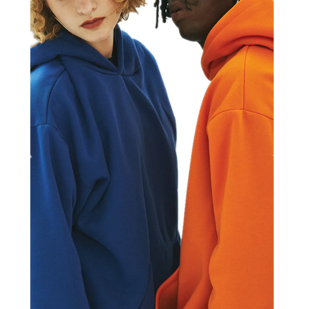 Пользовательская мужсая балахон Печать Свободные флисовые Уличная пуловер мужские толстовки и свитеры