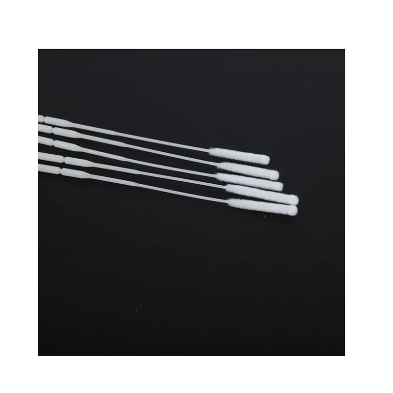 Hospital Urethra Sterile Nasal Disposable Oral Cell Flocked Swab Stick Swab