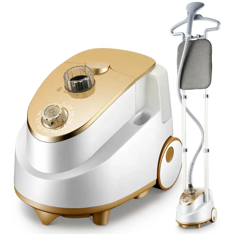 Most Popular Annular  1800W vertical Garment Steamer  10 holes steam ironing machine 1.6L cloth iron