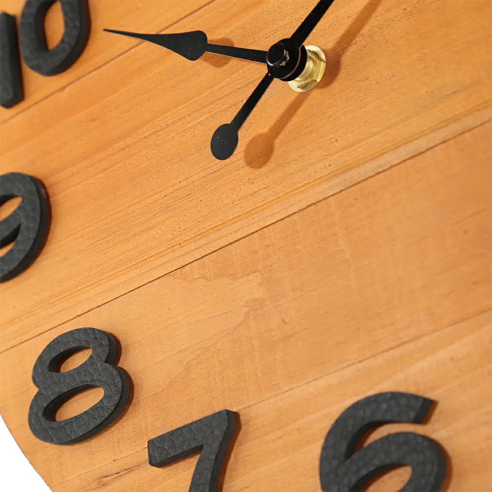 Modern Creative Home Decorative Sticker Wall Clocks 3d Frameless Large Diy Wall Clocks