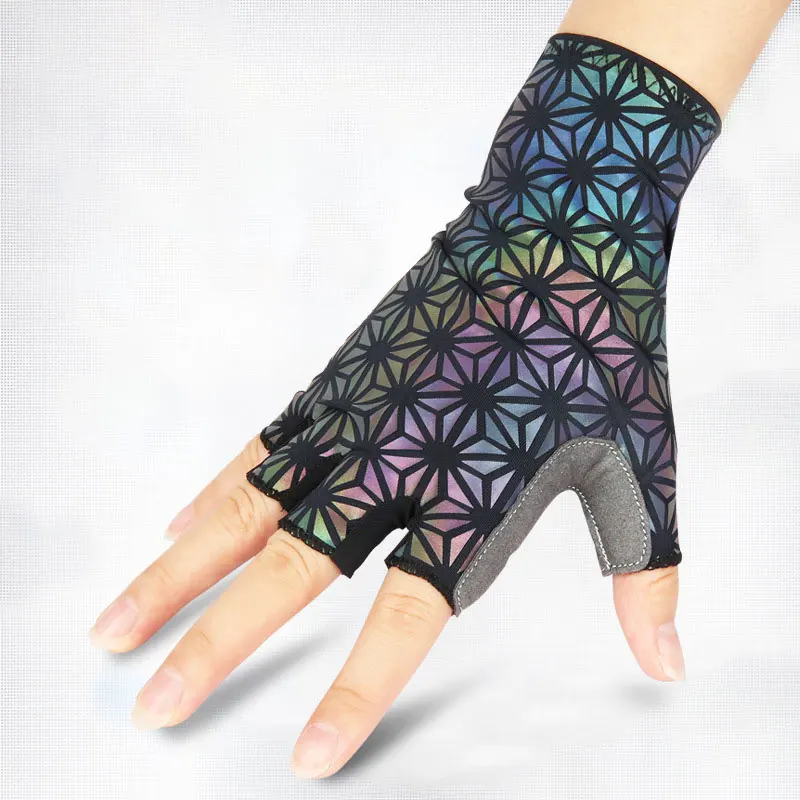 Wholesale bicycle accessories mountain bike riding gloves bicycle gloves anti-silp half bike gloves