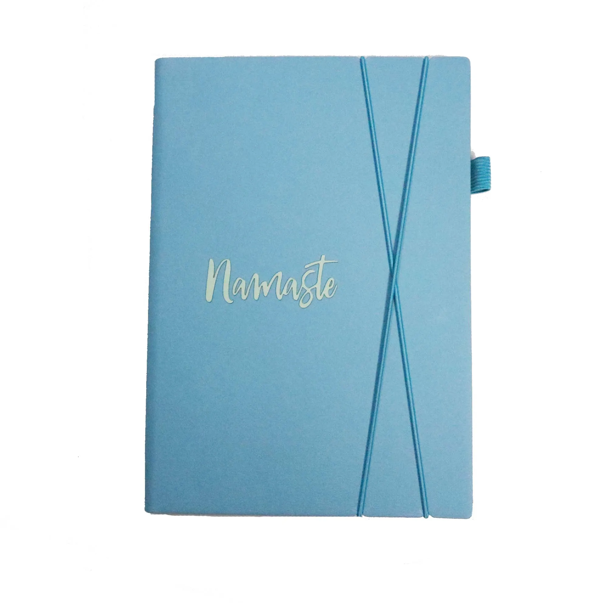 Personalized Custom School Supplies A5 Libretas Planner Journal Diary Pu Leather Cover Notebook With Elastic Band