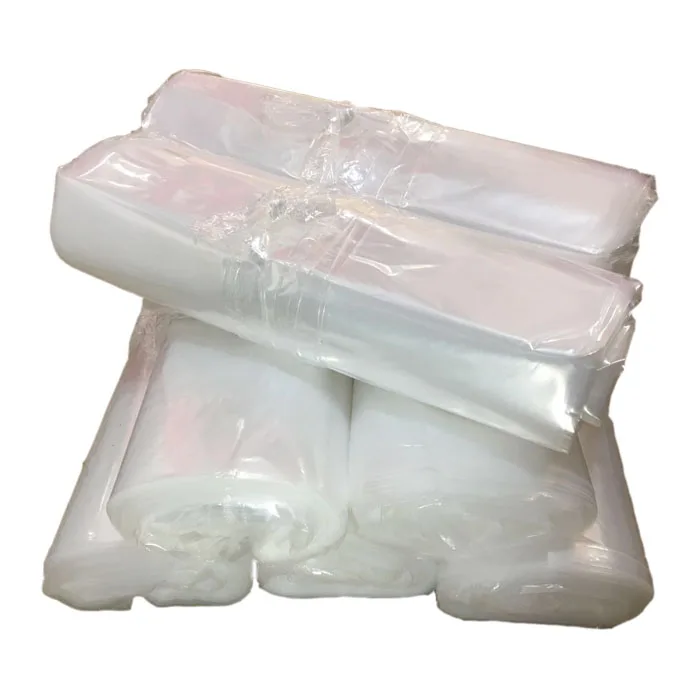 Custom Clear Plastic PE PET  Zip Transparent Shopping Gift Bags with Logos for Cloth