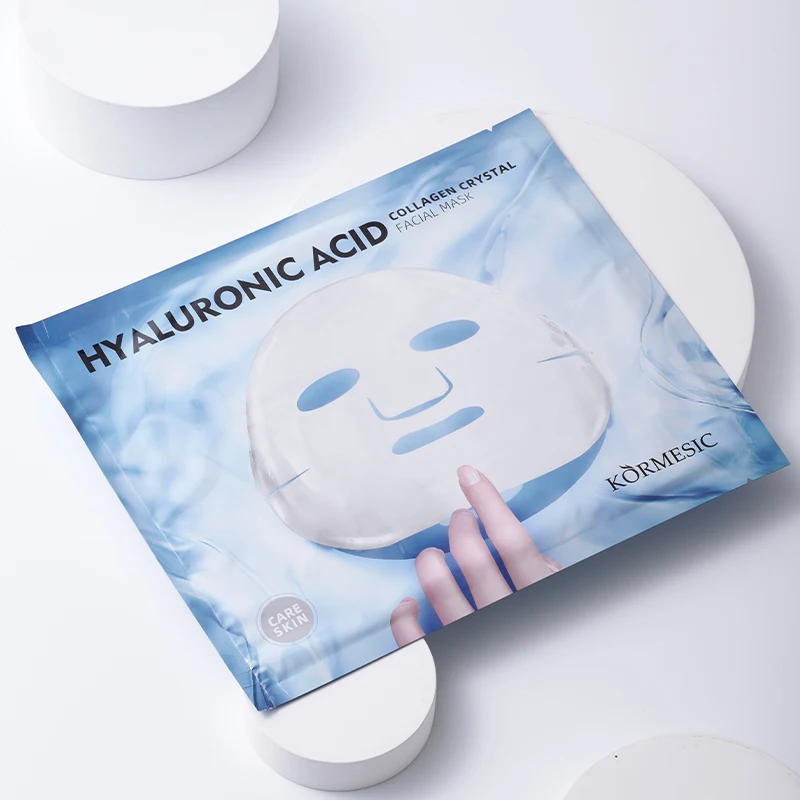 KORMESIC OEM ODM Гиалуроновая кислота Коллаген Кристалл увлажняющая отбеливающая маска для лица