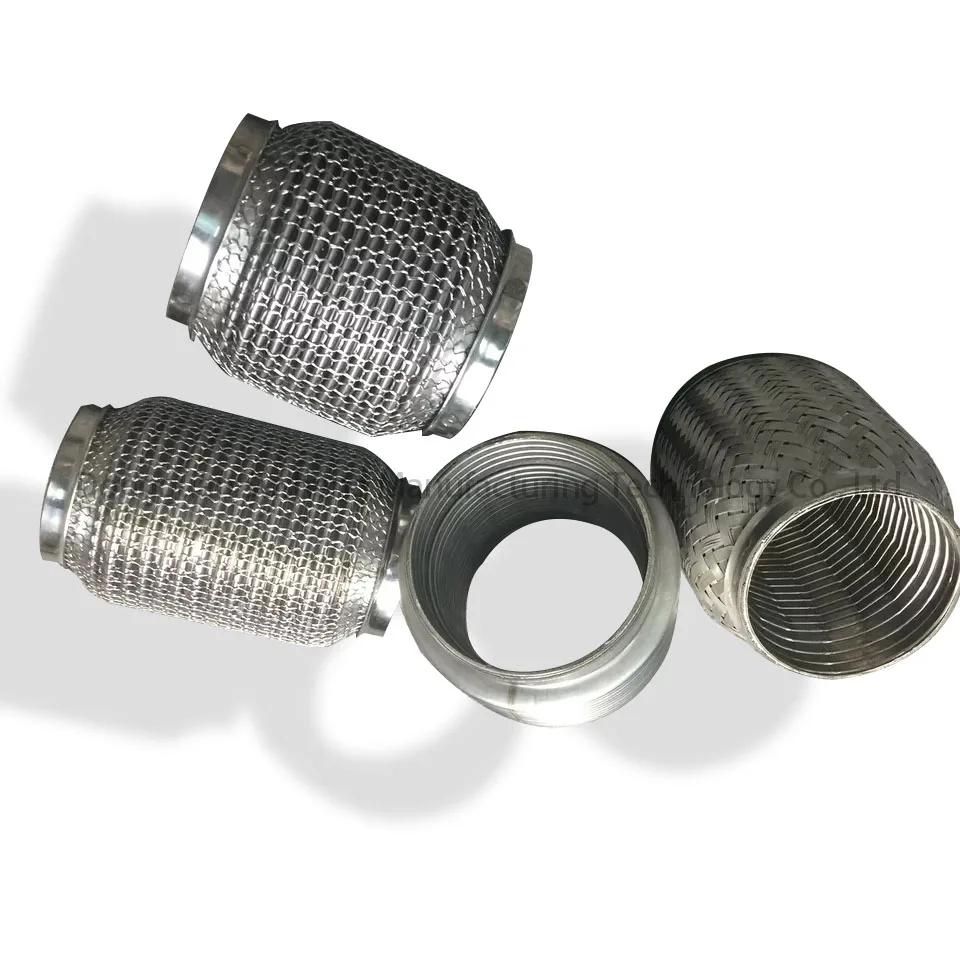 Универсальный комплект выхлопных газов из нержавеющей стали гибкая выхлопная труба/труба 2 25