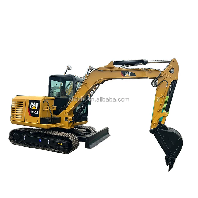 6 Tons CE  Mini Excavator Used Cat 305.5 used hydraulic crawler excavator Cat 330D 306d 306e 308c 305.5 Digger
