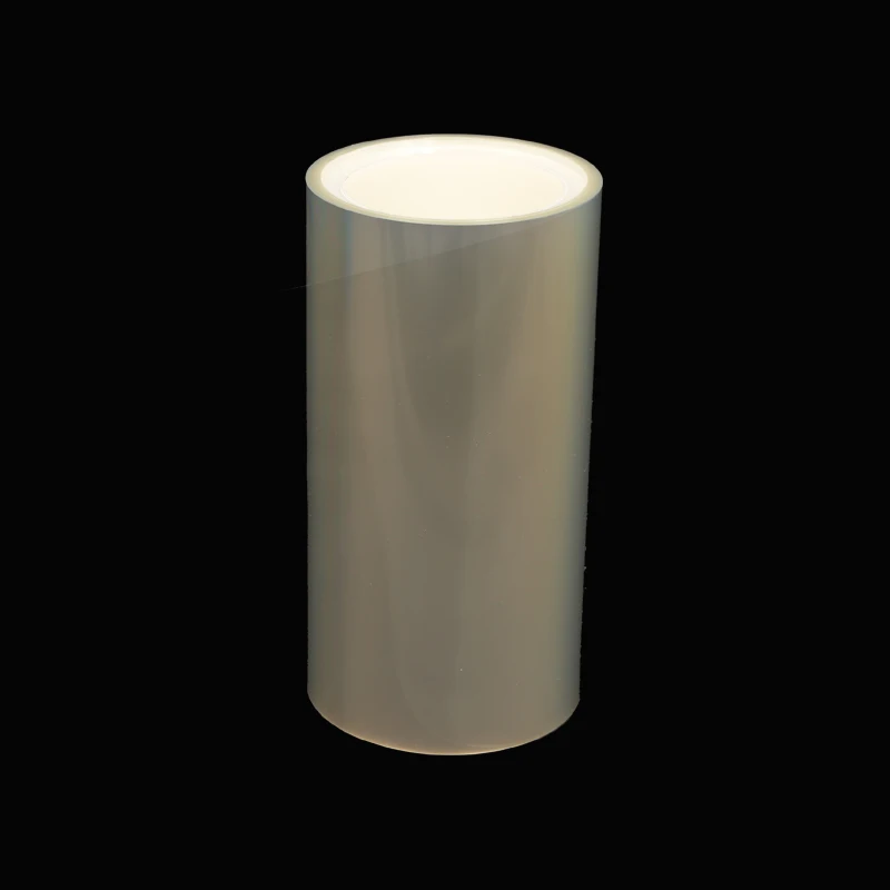 25-75um Silicone Coated Clear PET liner for stickers and labels purpose