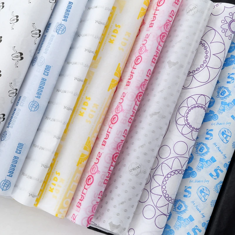 
Wholesale custom logo copy paper fruit wine packing wrapping tissue paper 