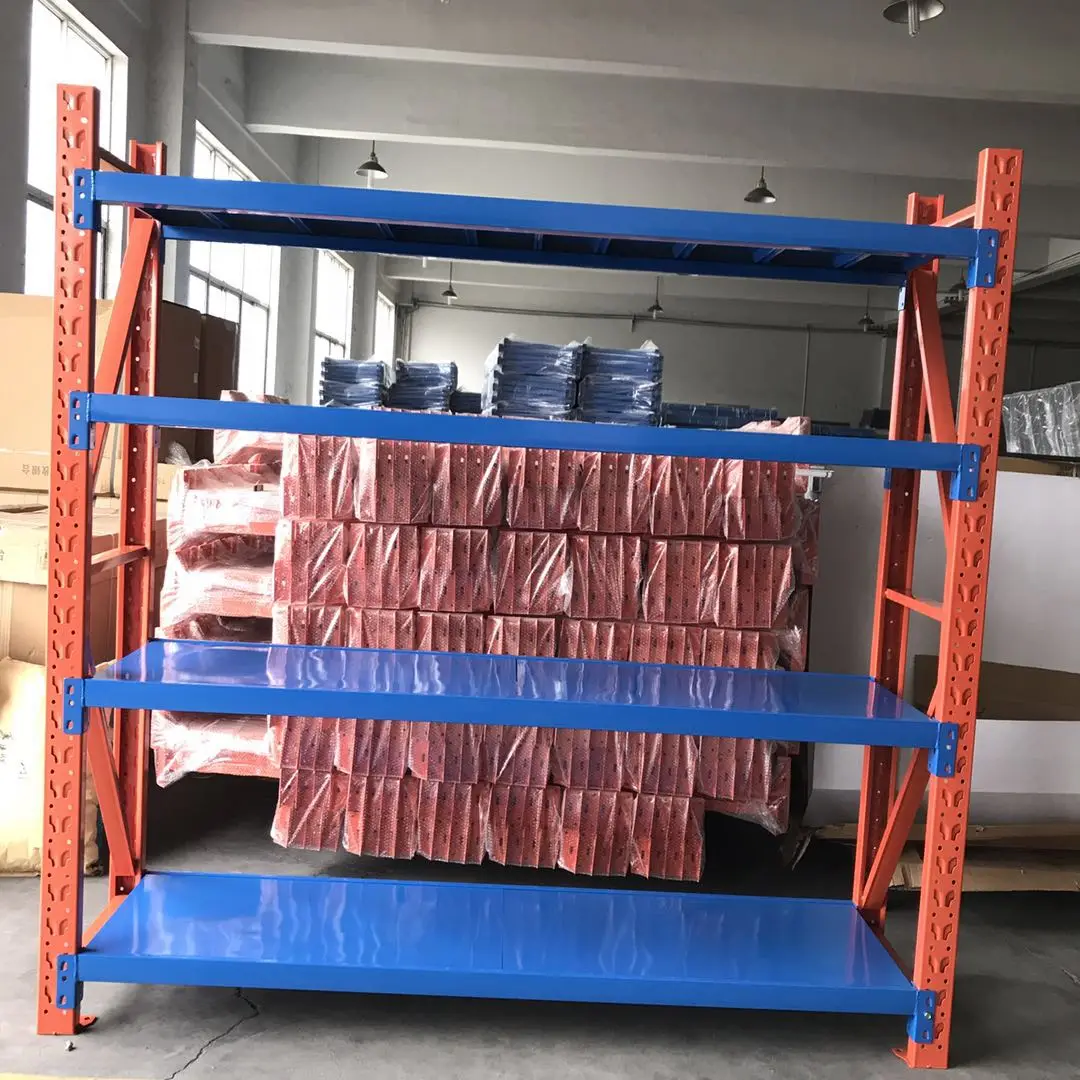 5 Tiers Heavy Duty Slotted Boltless Welded Garage Shelving Unit Storage Stacking Steel Mesh Racking Racks