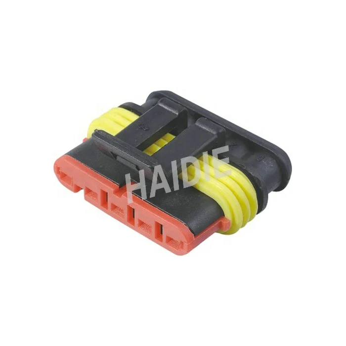Haidie 5 pin TE AMP superseal электрические водонепроницаемый автомобильный разъем