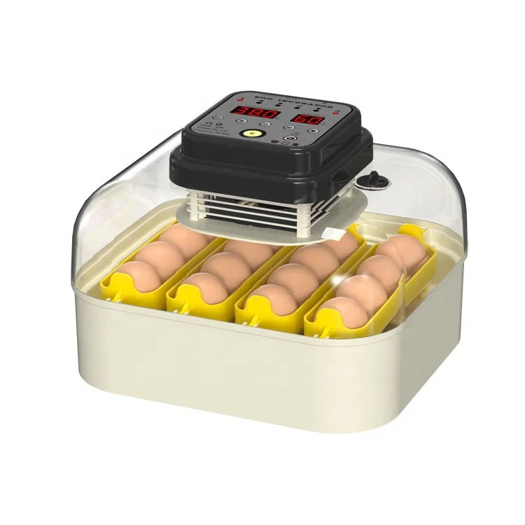 Hot sale new model 30 eggs smart automatic clear window chicken poultry egg incubators sale