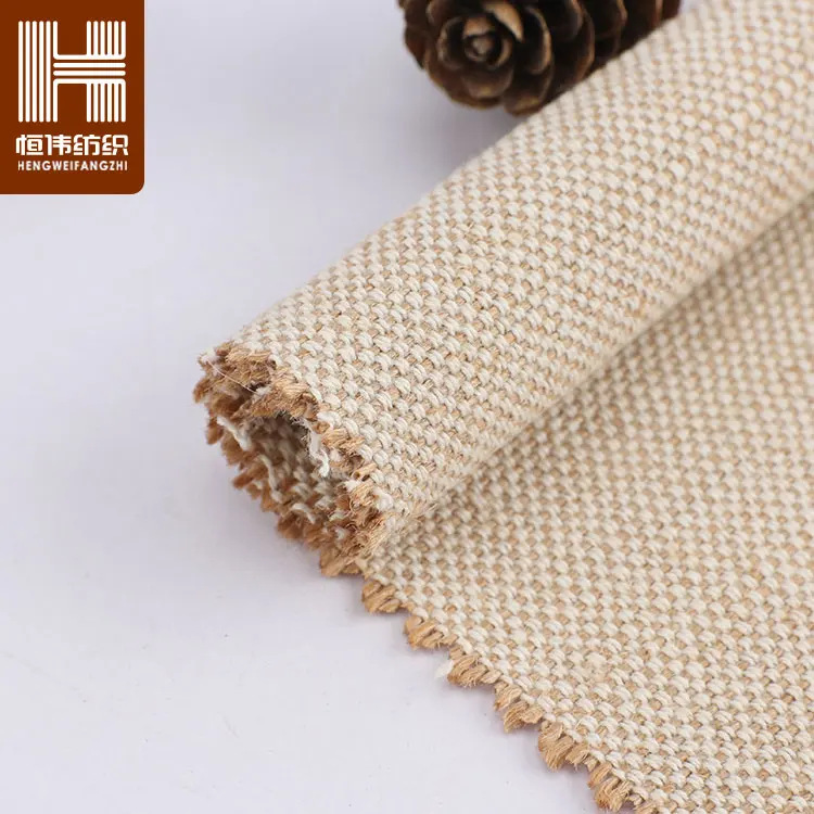 
Dongguan Manufacturer Home Textile 55% Hemp 45% Cotton Fabric Canvas Fabric 