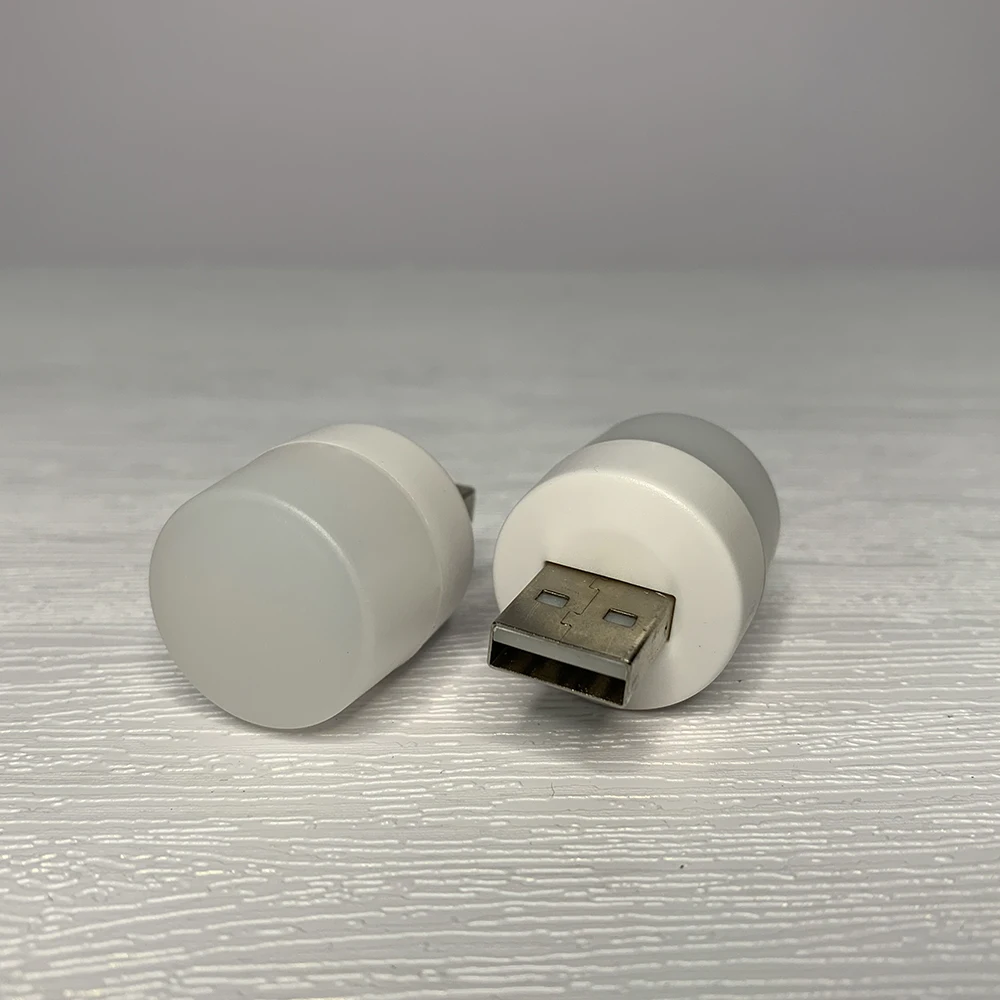 Energy Saving Multipurpose Mini Portable LED USB Plug Night Light Bulb for Laptop Dormitory