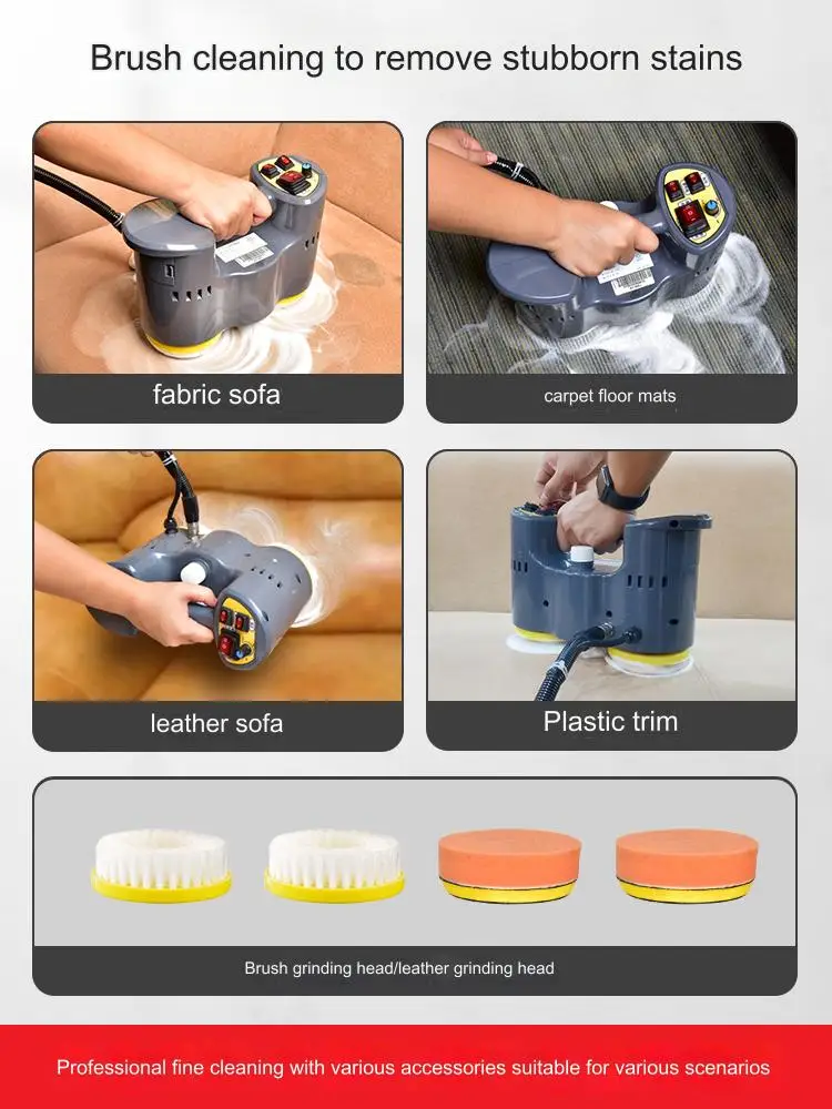 E-24SGP Free shipping High pressure steam soft cover car wash cleaning machine  car washer for car bathroom sofa carpet