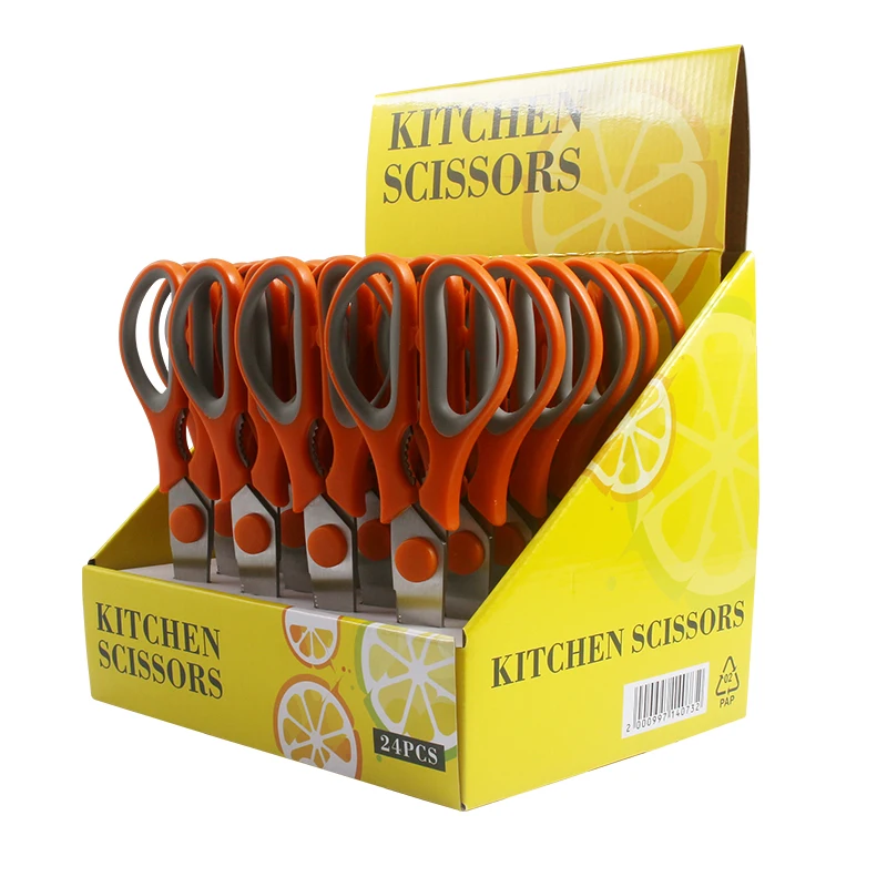 Powerful multifunction poultry shears with magnetic refrigerator holder kitchen scissors kitchen shear