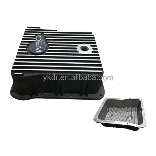 aluminum gravity casting factory casting china aluminum foundry supply oem sand casting oil pan for Chevy performance car in US automobiles spare part foundry