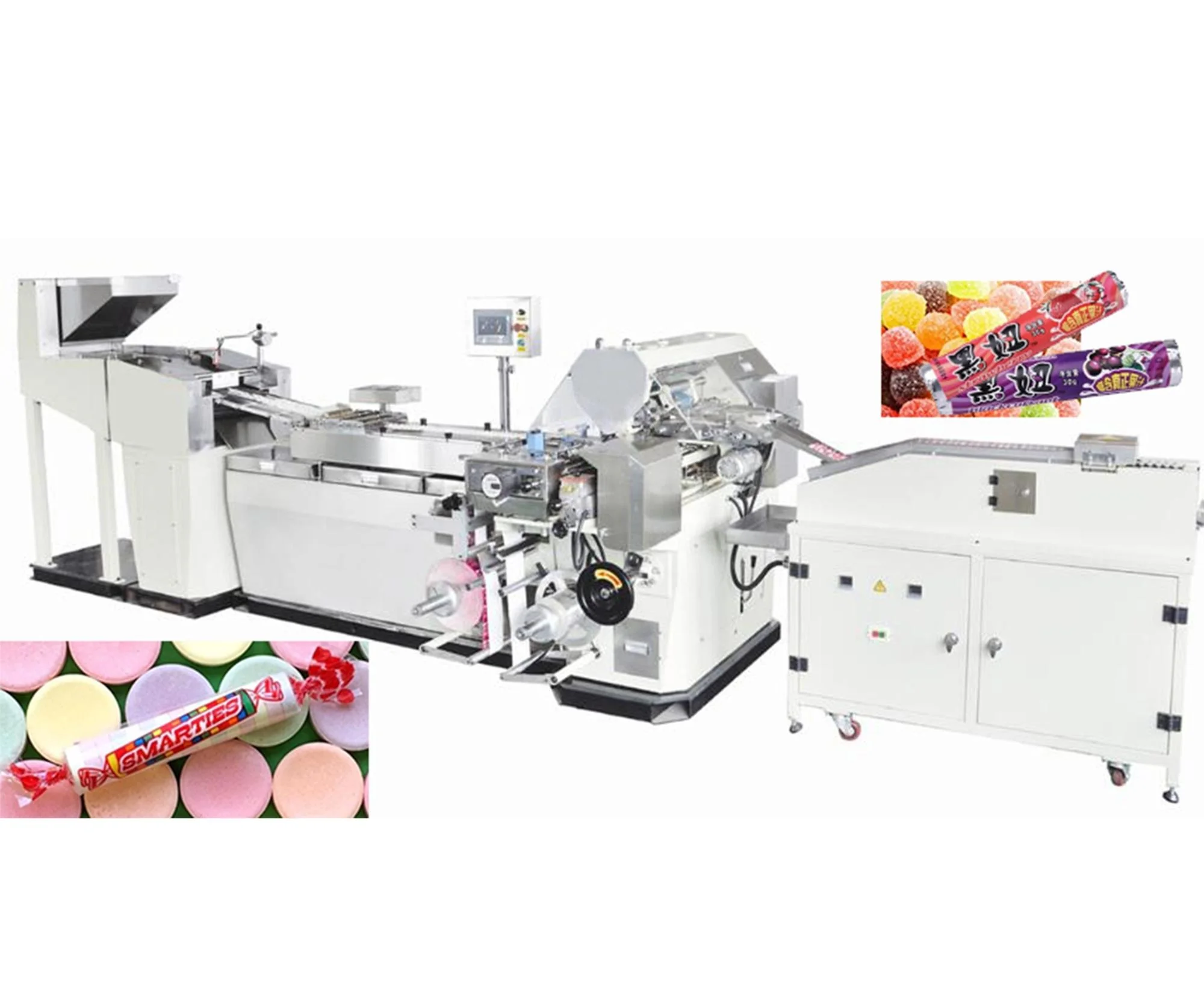 Candy packaging machine chewing gum stick packing candy stick packing machine