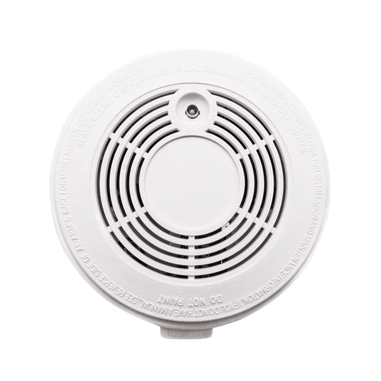Fire Alarm Test Button Low Battery Signal Operated 1-Year Product Life Smoke Alarm