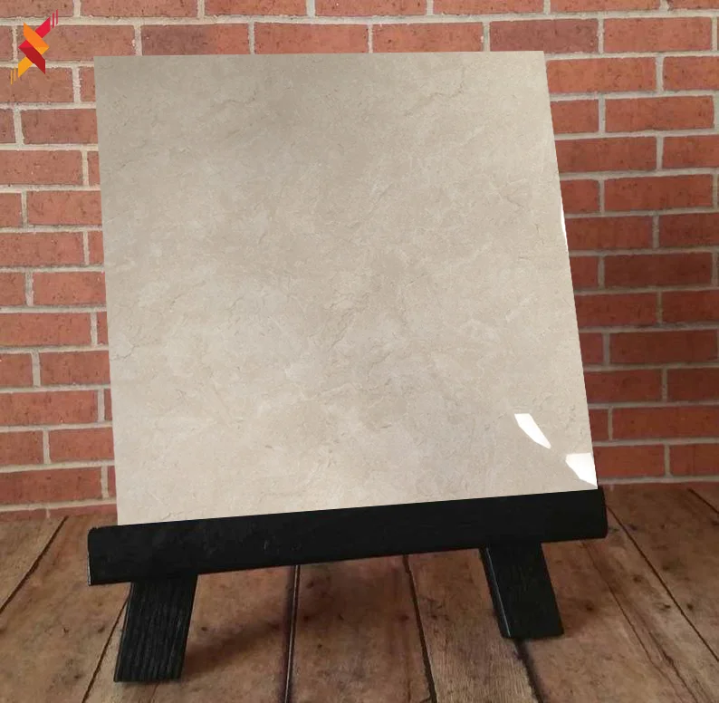 Chinese best price lobby porcelain glazed yellow marble egyptian floor tiles