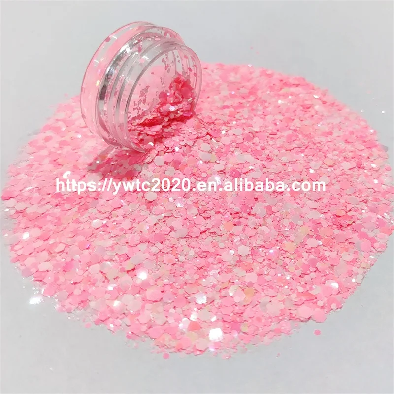 New Popular Nail Art Polarized Dream Colorful Edelweiss Brocade Powder Nail Sequins Decorations Nail Glitter Makeupr