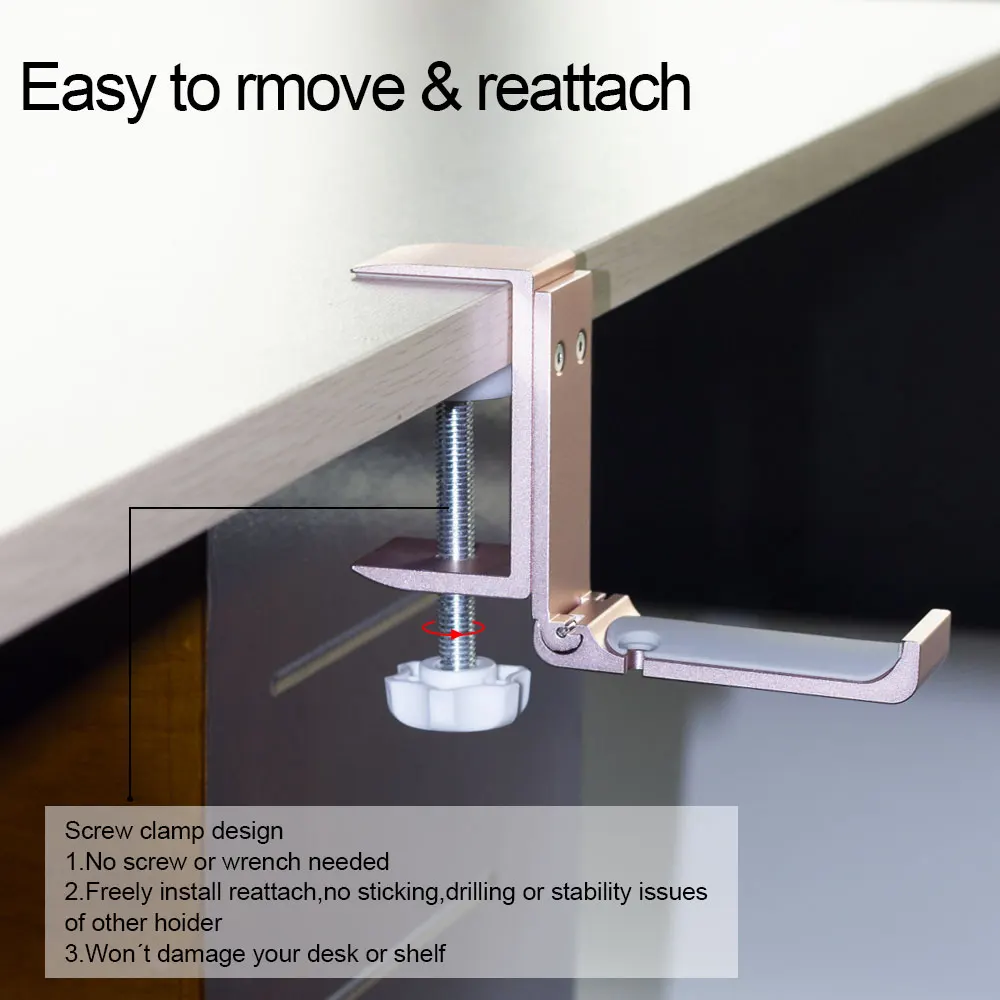 
Top Quality Low Price Headphone Headset Hanger Hook Stand Gamer 