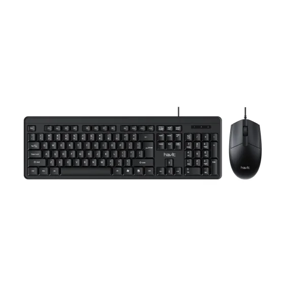 Havit KB273CM Portable multi-media USB wired Mice keyboard and mouse combo