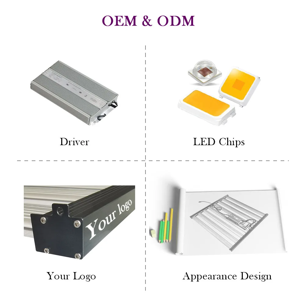 720 watt 8 bar Indoor Medical Plant Dimmable Hydroponic 800w 720w Full Spectrum Samsung 561c lm301b LED Grow Light Bar Strip