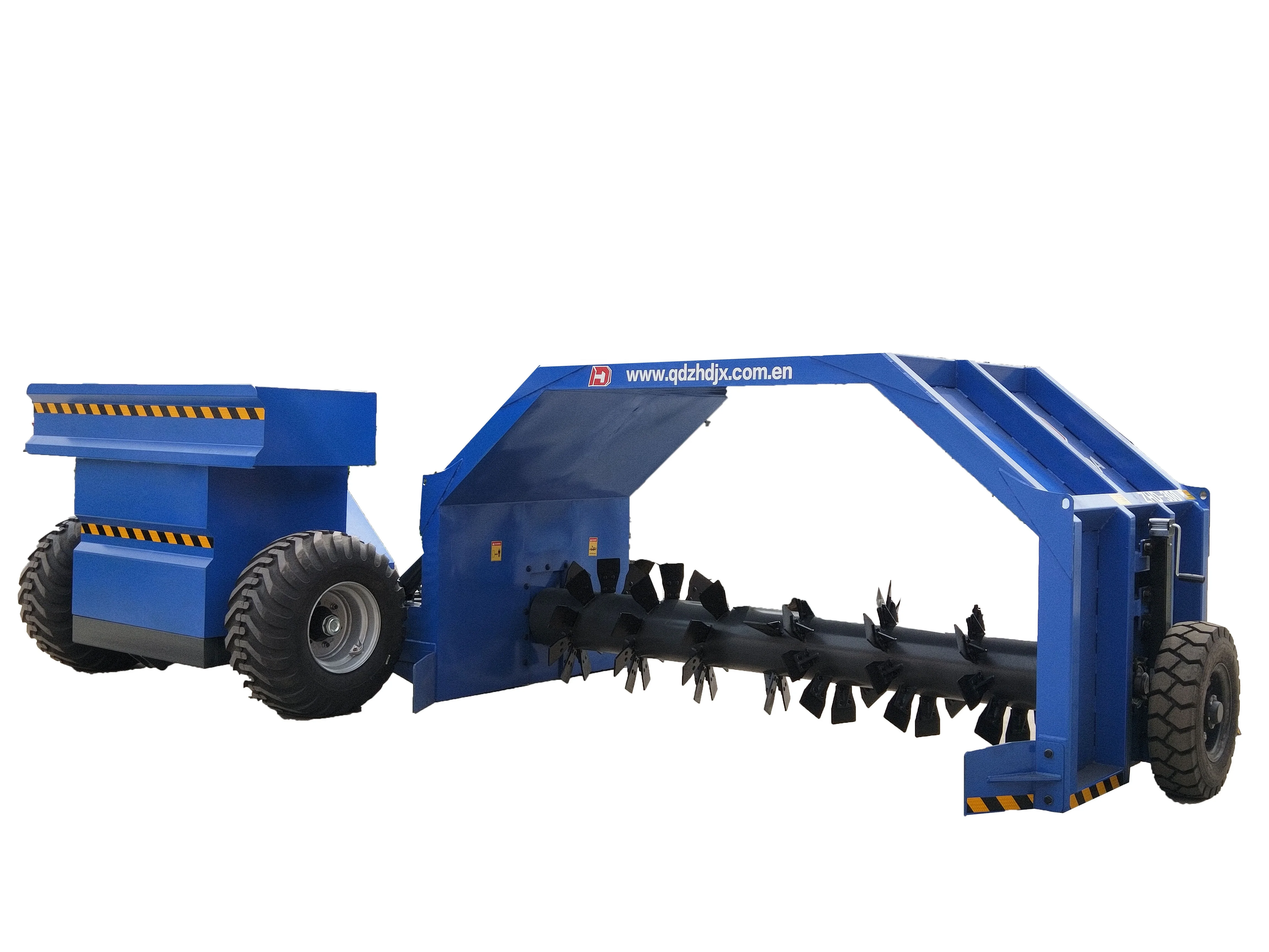 The Factory Supplies Fertilizer Small Compost Machine Turning Mixing Organic Compost