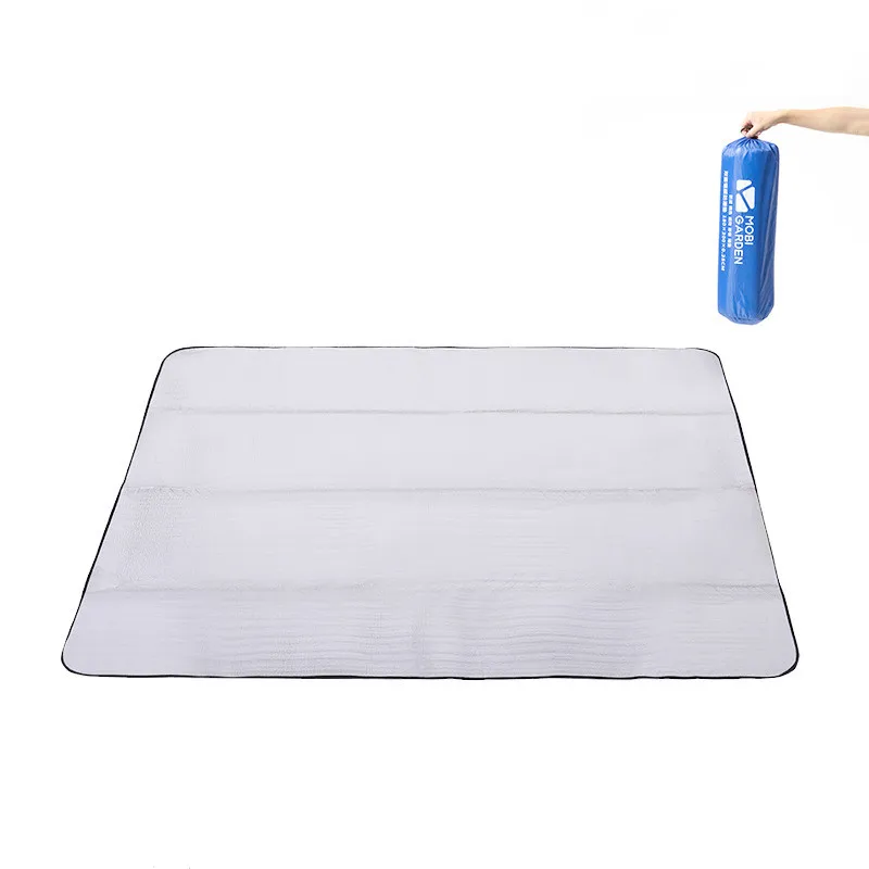 MOBI GARDEN Outdoor camping waterproof Multifunctional PE aluminum foil moisture-proof floor picnic mat sleep pad
