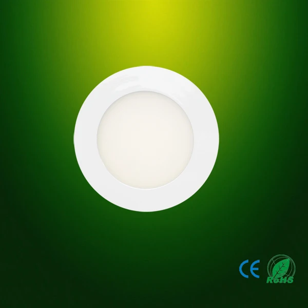 IP44 round led panel light 3w 6w 8w dimmable led light panel SMD slim led panel aluminum