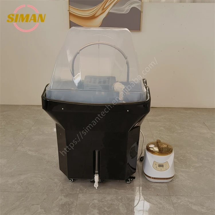 Резервуар для шампуня Siman с циркуляцией воды и отпаривателем портативный нагревателем 110/220 В резервуар хранения стул мытья волос 60 л